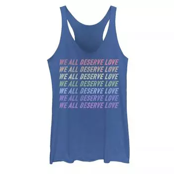 Майка Juniors' Pride We All Deerve Love Stack