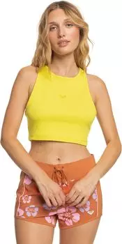 Майка Kate Bosworth Ribbed Tank Top Roxy, цвет Yellow Plum