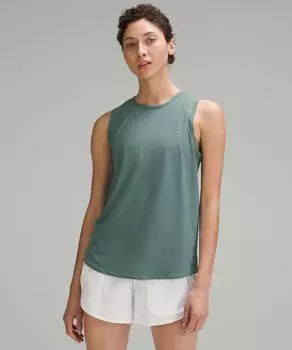 Майка Lululemon, зеленый