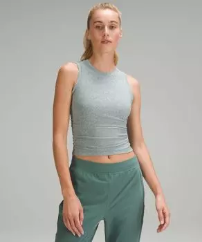 Майка Lululemon, зеленый