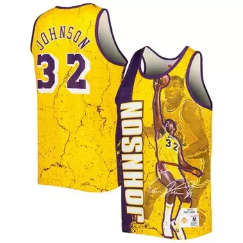 Майка Mitchell & Ness Los Angeles Lakers, золотой