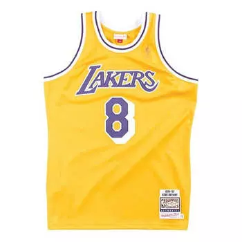 Майка Mitchell & Ness NBA Authentic Jersey 'Los Angeles Lakers - Kobe Bryant 1996-97', желтый