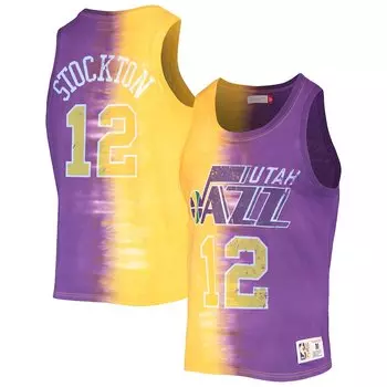 Майка Mitchell & Ness Utah Jazz, золотой