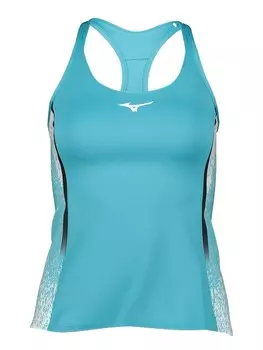 Майка Mizuno Trainings Printed, голубой