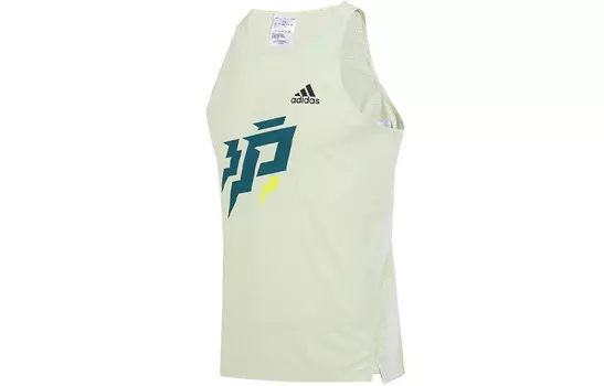 Майка мужская зеленый Adidas, зеленый