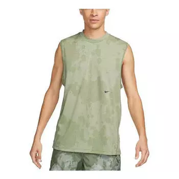 Майка Nike Dri-FIT ADV APS Training Tank Top 'Olive Green', зеленый