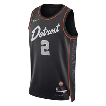 Майка Nike Dri-FIT NBA Swingman Jersey 2023/24 City Edition 'Detroit Pistons Cade Cunningham', черный
