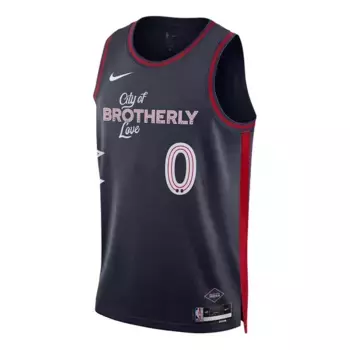 Майка Nike Dri-FIT NBA Swingman Jersey 2023/24 City Edition 'Philadelphia 76ers Tyrese Maxey', синий