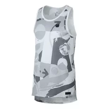 Майка Nike KD TANK HYPERELITE Durant Men's Sports Training Basketball Vest Men's Grey, серый