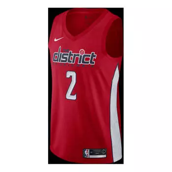 Майка Nike MENS John Wall Washington Wizards Swingman 2 NBA Basketball Jersey Red, красный