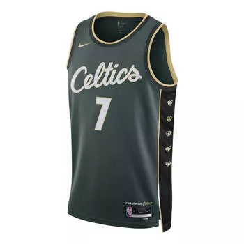 Майка Nike x NBA Boston Celtics 22-23 Jeresys 'Jaylen Brown 7', зеленый