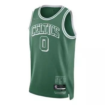 Майка Nike x NBA Boston Celtics Jerseys 'Jason Tatum 0', зеленый
