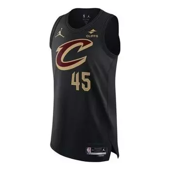 Майка Nike x NBA Cleveland Cavaliers Donovan Mitchell Jerseys 'Black', черный