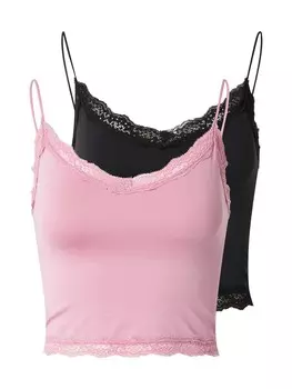 Майка ONLY ONLVICKY, цвет Rose/Black