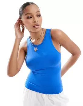 Майка Pull&bear Polyamide, синий