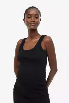 Майка ripsen H&M, черный
