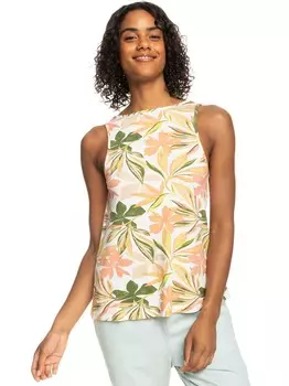 Майка Roxy BETTER THAN EVER PRINTED, разноцветный