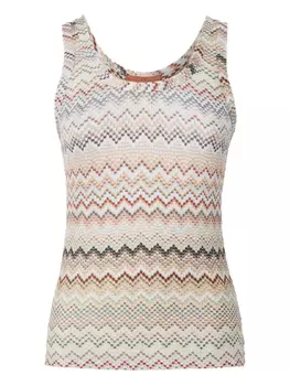 Майка с зигзагом Missoni, нейтральный