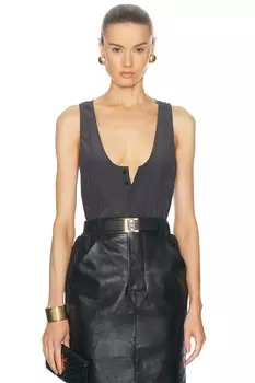 Майка Saint Laurent, цвет Tempete