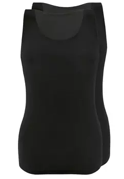 Майка Sassa Top 2er Pack, черный