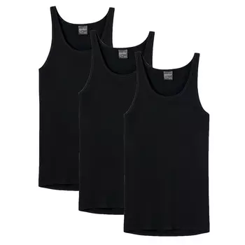 Майка Schiesser 3er Pack, черный