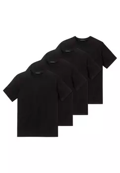Майка Schiesser/Shirt Kurzarm American, черный