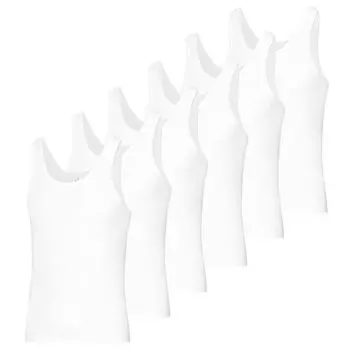 Майка Schller en 6er Pack, белый