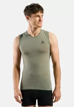 Майка SEAMLESS ODLO, оливковый
