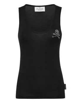 Майка Skull&Bones PHILIPP PLEIN, черный