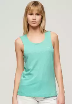 Майка Superdry "SCOOP NECK TANK", мятный