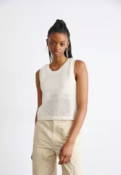 Майка TANK Obey Clothing, цвет unbleached