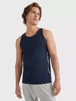 Майка Tommy Hilfiger Logo, тёмно-синий