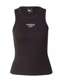 Майка Tommy Jeans Top ESSENTIAL, черный