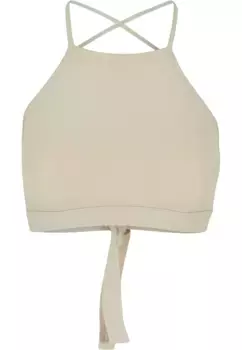 Майка-топ URBAN CLASSICS " Urban Classics Women's Ladies Triangle Top", цвет Softseagrass