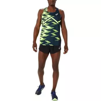 Майка TRACKELITE мужской синий Asics, синий