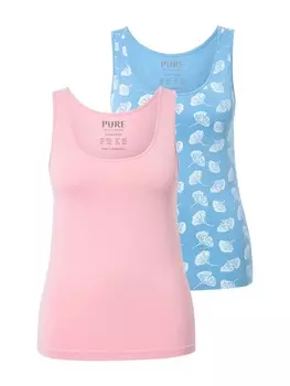 Майка Ulla Popken, цвет taubenblau