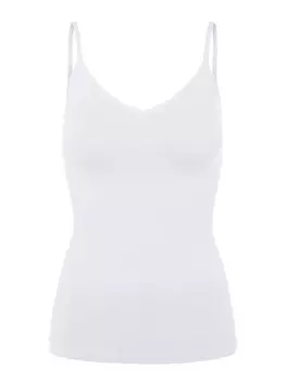 Майка VERO MODA Jackie, от белого