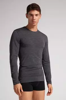 Майка WARM EFFECT ROUND-NECK Intimissimi, черный