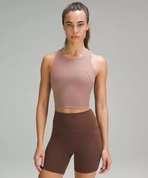 Майка Wunder Train Racerback Lululemon, роза
