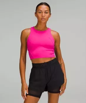 Майка Wunder Train Racerback Lululemon, розовый