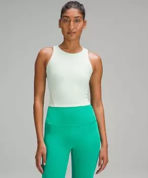 Майка Wunder Train Racerback Lululemon, зеленый