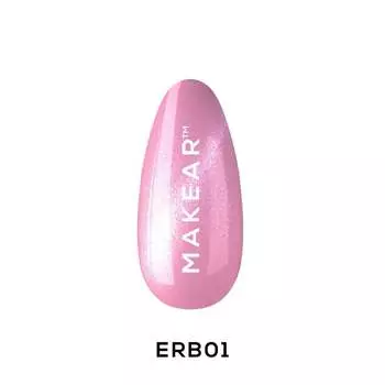 Makear Cat Eye Rubber Base 8 мл - Rubber Base ERB01 Babe