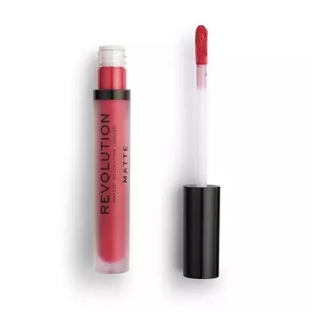 Makeup Revolution, Матовая жидкая помада 141 Rouge, 3 мл