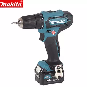 Дрель ручная Makita DF333DSME + два аккумулятора 12V/4.0Ah