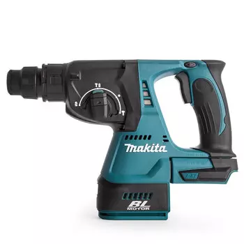 Перфоратор Makita DHR242RTEW, 24 мм + пылесборник