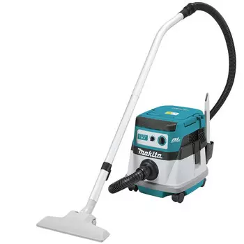 Пылесос промышленный Makita DVC862LZ, белый / зеленый