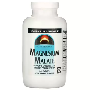 Малат магния 3750 мг 360 таблеток Source Naturals