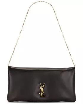 Маленькая сумка на цепочке Saint Laurent, цвет Nero
