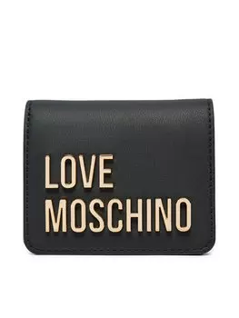 Маленький кошелек Love Moschino, черный
