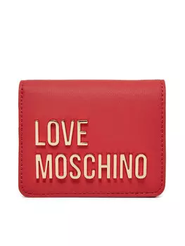 Маленький кошелек Love Moschino, красный